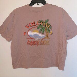 Volcom NWT Organic Cotton Size: XXL Juniors Cropped T-Shirt